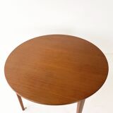 Table ronde extensible en teck