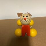 Old wooden toy to pull