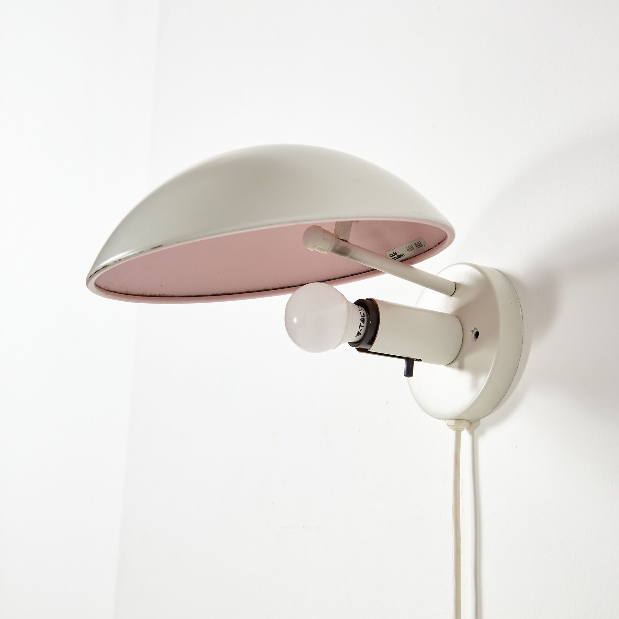 Ph hat wall fixture by poul henningsen for louis poulsen