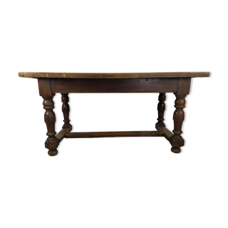 Oak farmhouse table