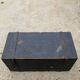 Vintage wooden travel trunk