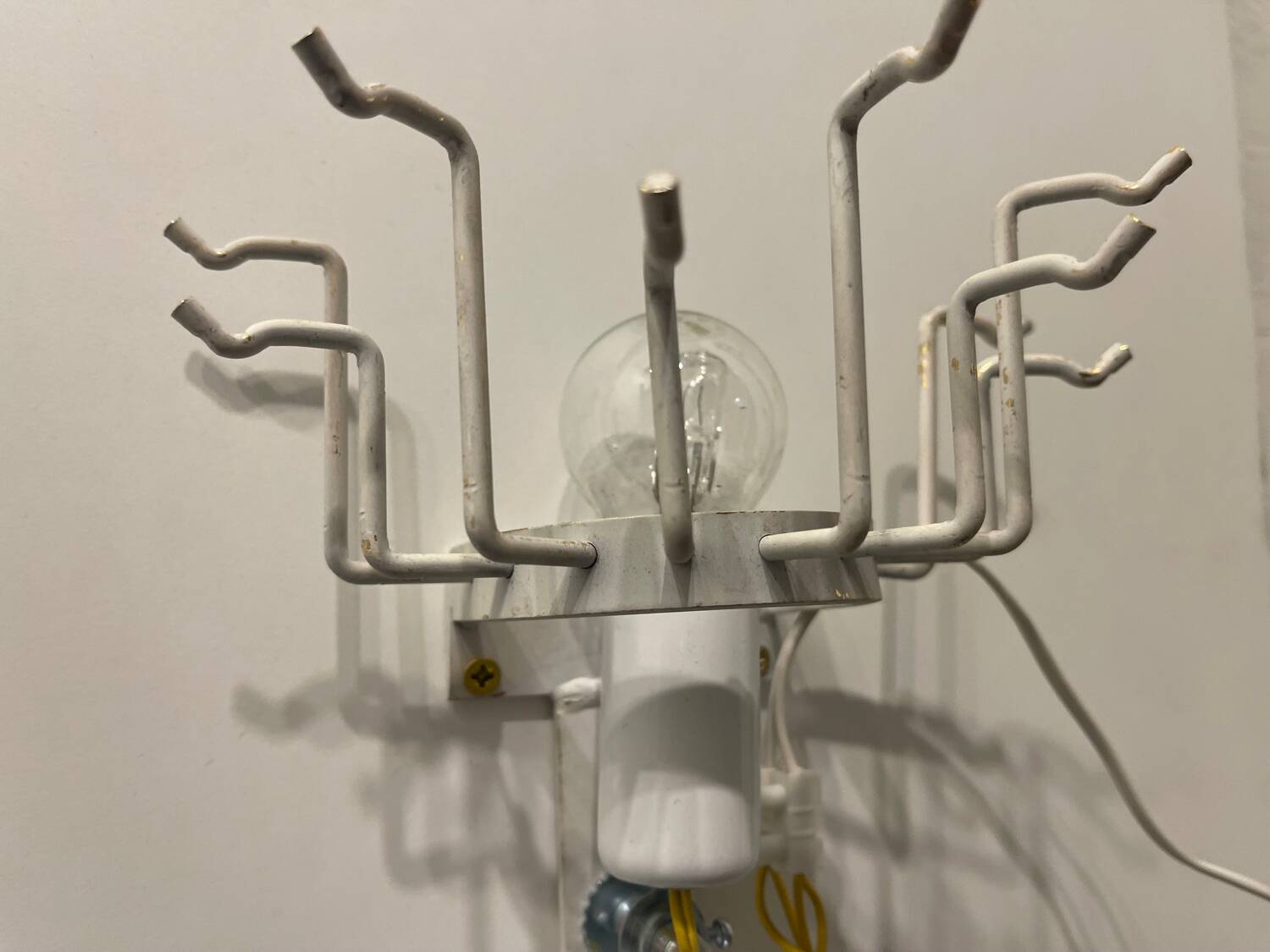 Murano Glass Trilobi Sconces Set of 2 by Venini 1970’s