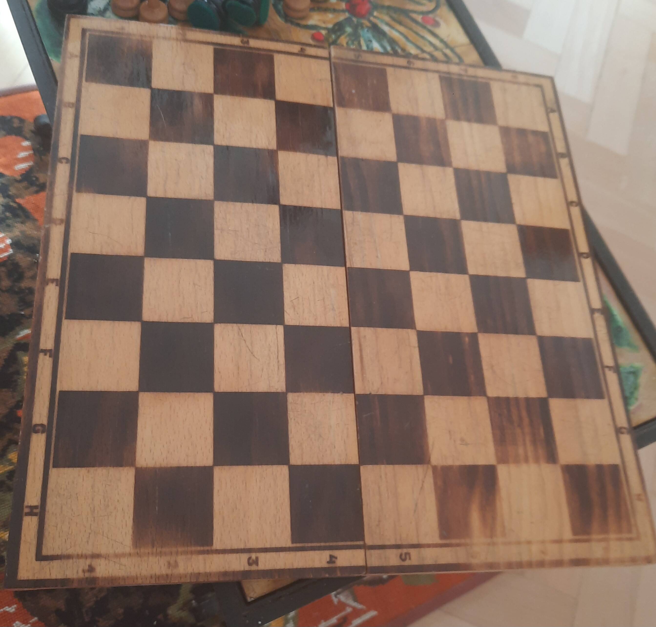 Jeu d'échecs vintage