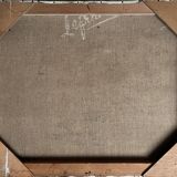 Tableau HST "Marine - rough sea" signed Jacques Jourdan