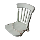 Wooden chair swing for hanging