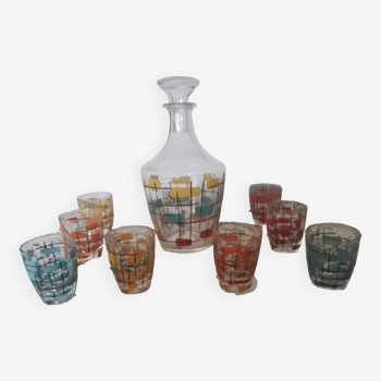 Liquor service set from the 50s to 60s