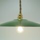 Enamelled sheet metal suspension
