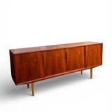 Teak enfilade by Axel Christiansen for Aco Møbler, Denmark, 1960s – Original well preserved, slightly waxed.
