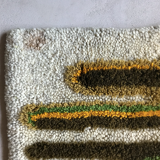 70s wool rug 75x123cm