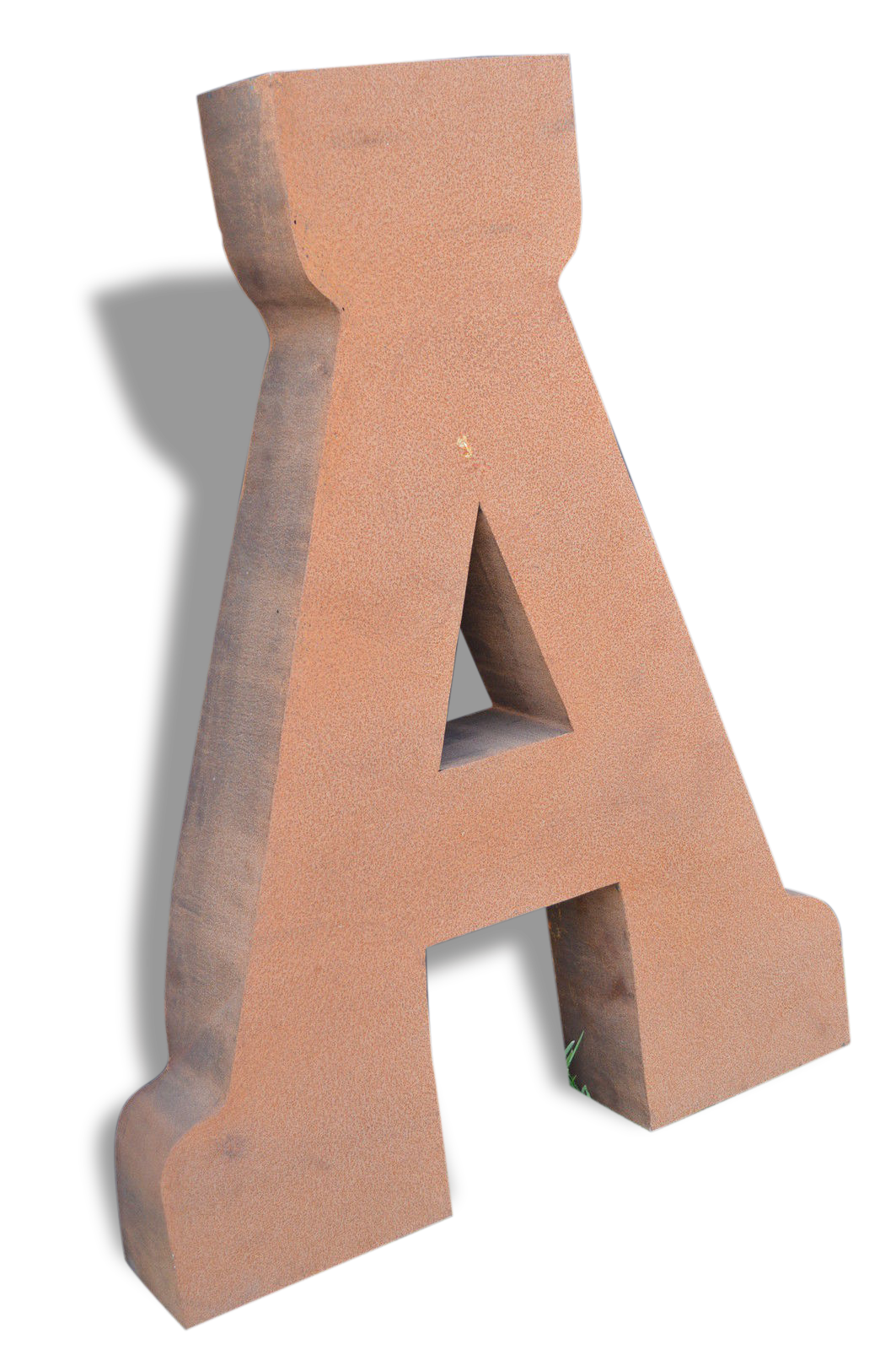 Industrial letter "A" steel