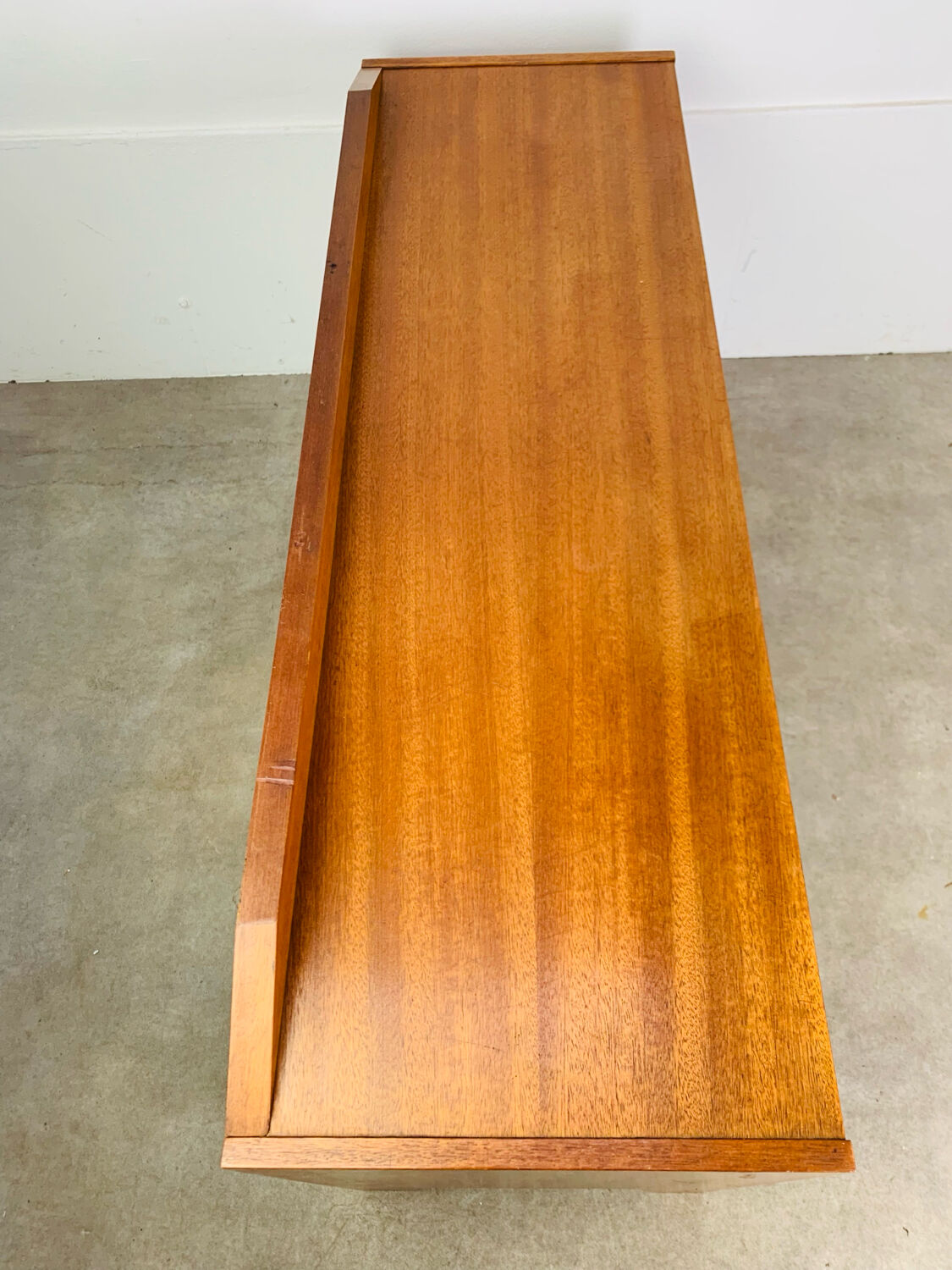 Teak TV unit in Scandinavian style, 1960s.