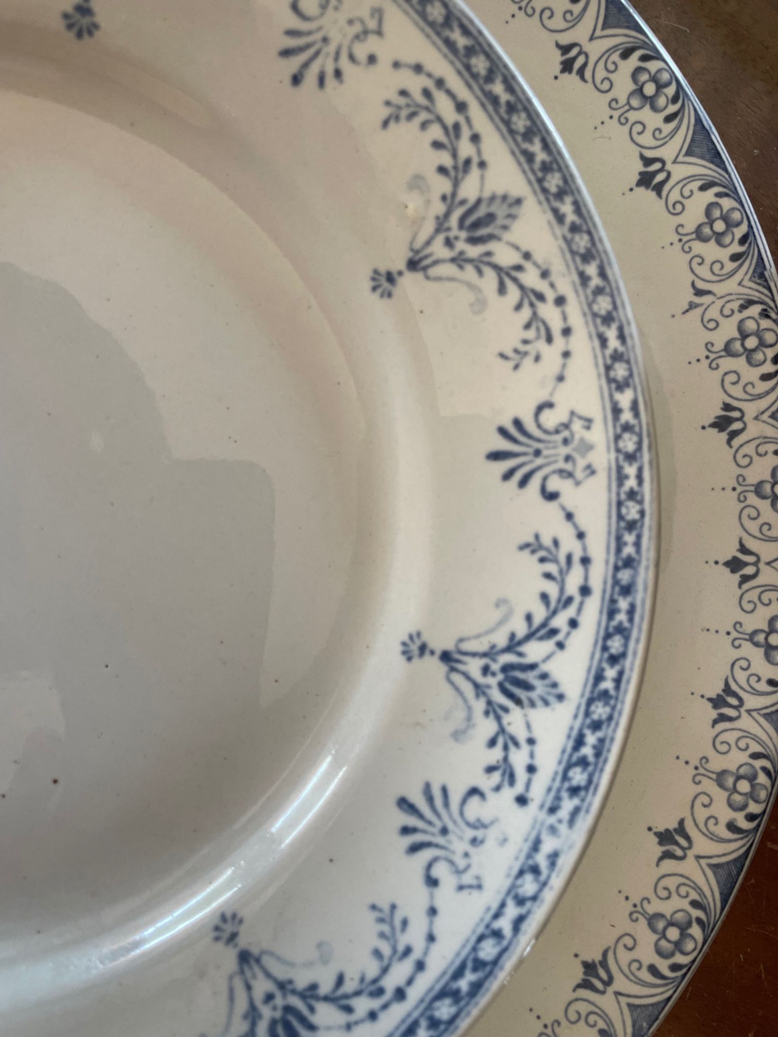 Old ceramic dish