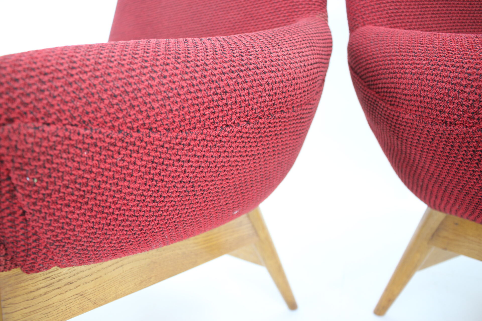 1960s Pair of Miroslav Navratil lounge Chairs, Czechoslovakia