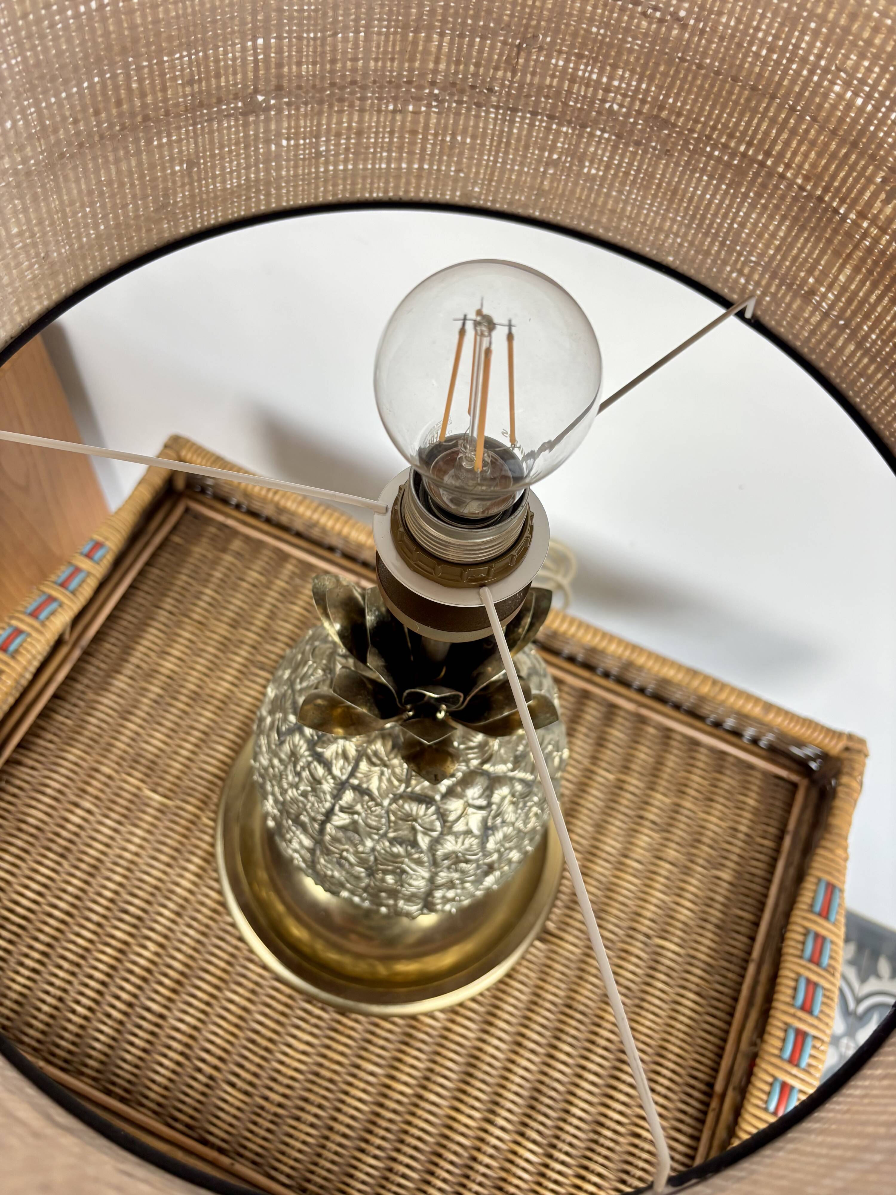 Pineapple lamp from the 70s