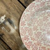 Lot of 5 plates Red Gien