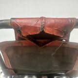 8 "Les Arcs" chairs by Charlotte Perriand - Vintage hotel branding