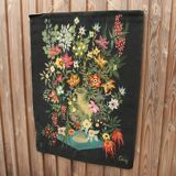 Aubusson tapestry with floral decoration Carton de Caly