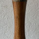 Vintage wooden vase