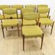 Ensemble de 8 chaises en palissandre, années 1960