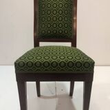 Chaises Empire en acajou