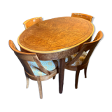 Art Deco dining room table and chairs