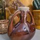 Ceramic vase amphora gustave de bruyn lille fives art new model 1498