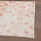 Handmade vintage Oushak rug