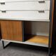 Vintage EFA bookcase and shelves by Georges Frydman