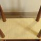 Bedside spindle feet 1970