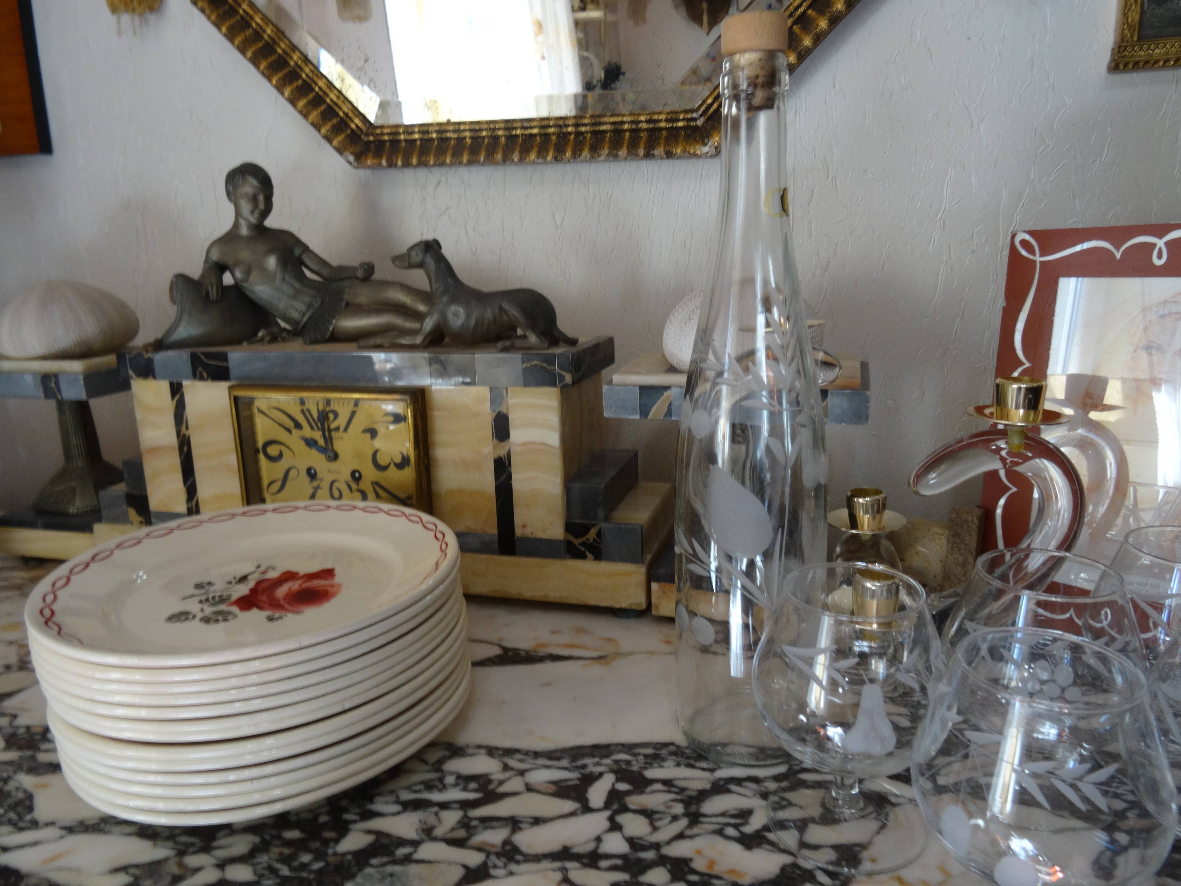 Lot of 14 dessert plates