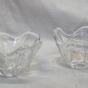 Coupelles cristal de Daum France