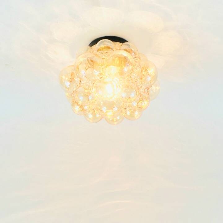 1 of 3 Mid-Century Bubble Glass Ceiling Lights by H.Tynell for Limburg, 70s