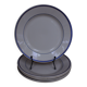Lot de 5 assiettes plates « Moulin des Loups – Louvois »