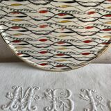 Gien earthenware round trivet