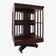Rotating mahogany library, Regency style, early 20th century.