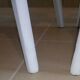 Lot de 4 chaises vintage monobloc 1950
