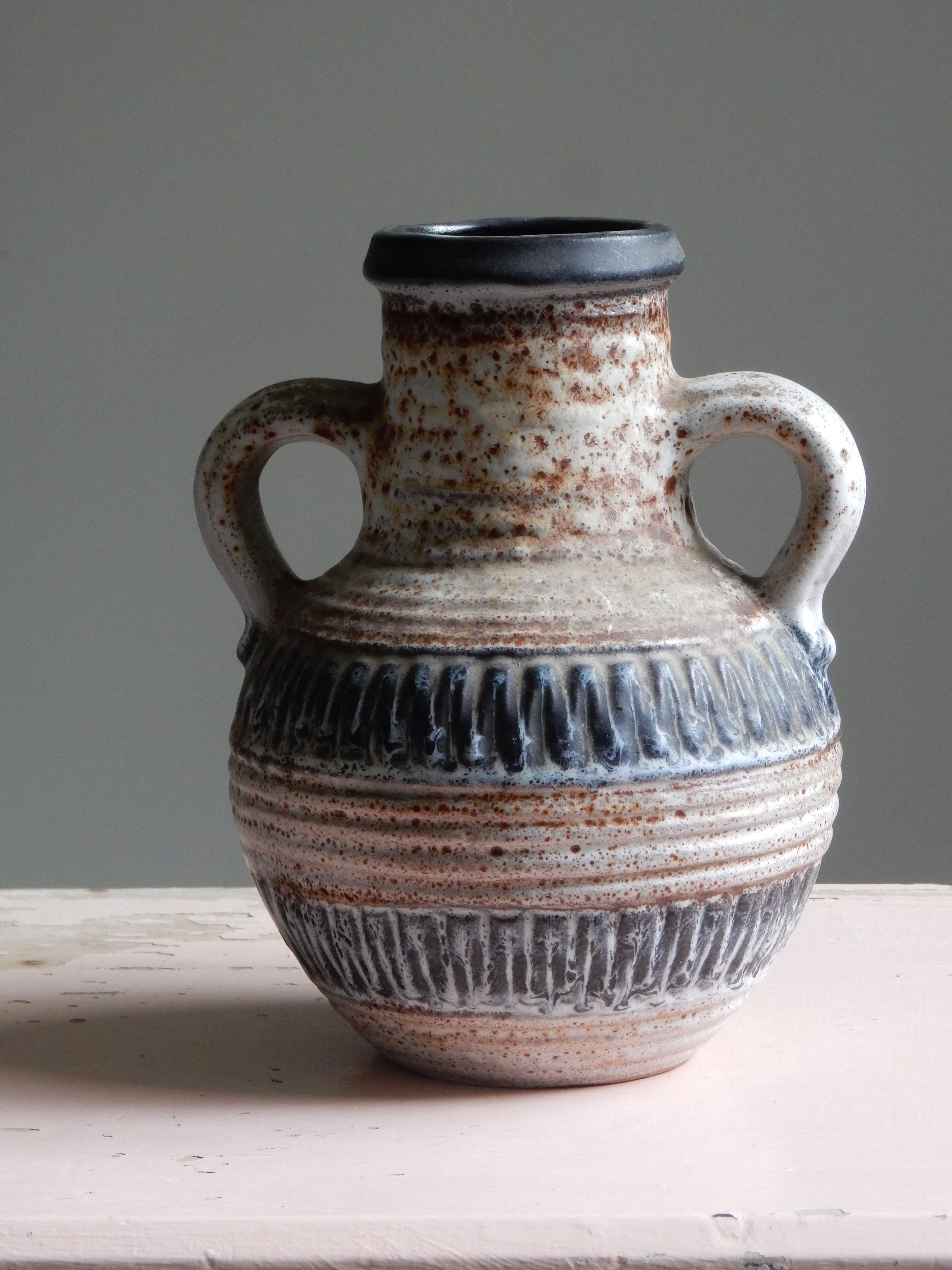 W Germany ceramic vase from the 1960s