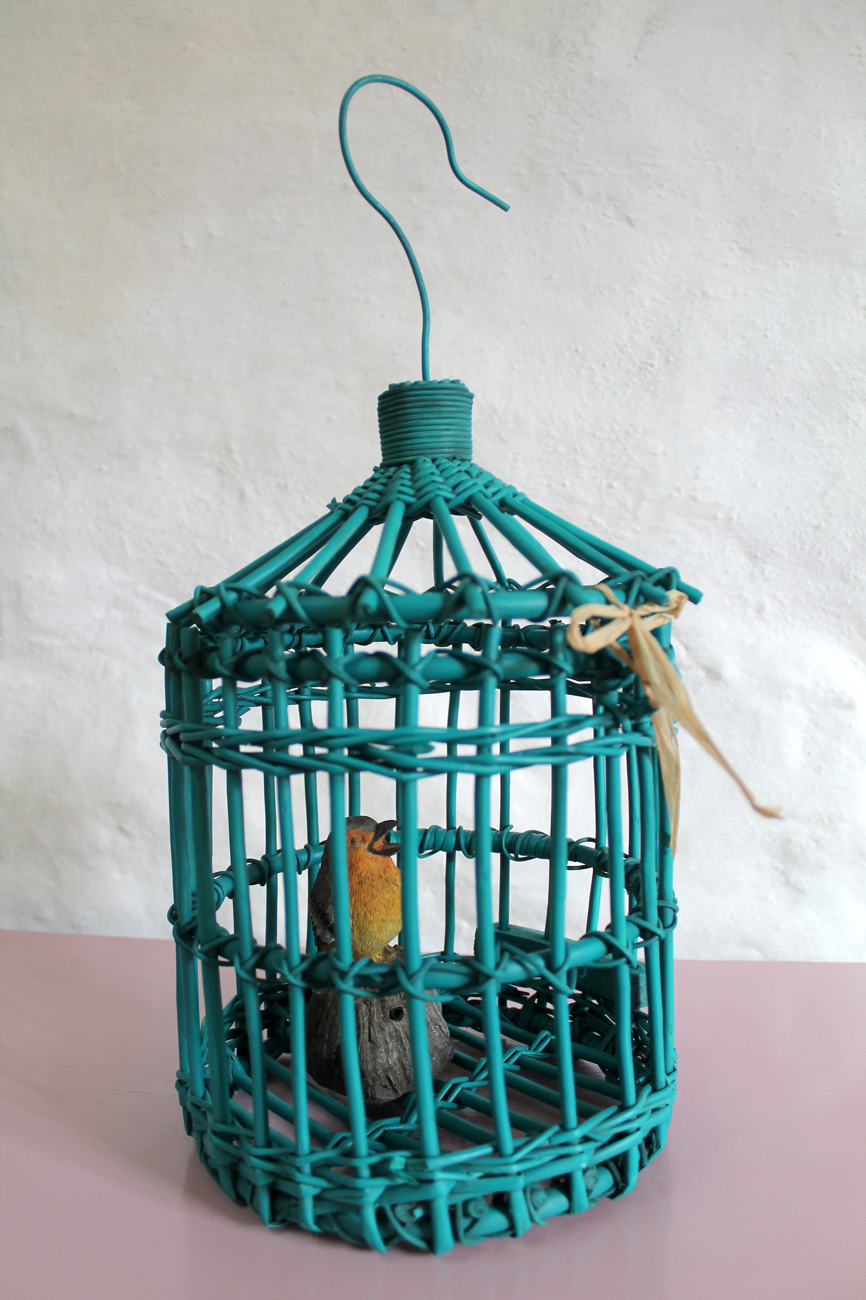 Rattan cage