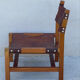 Fauteuil safari vintage 1970