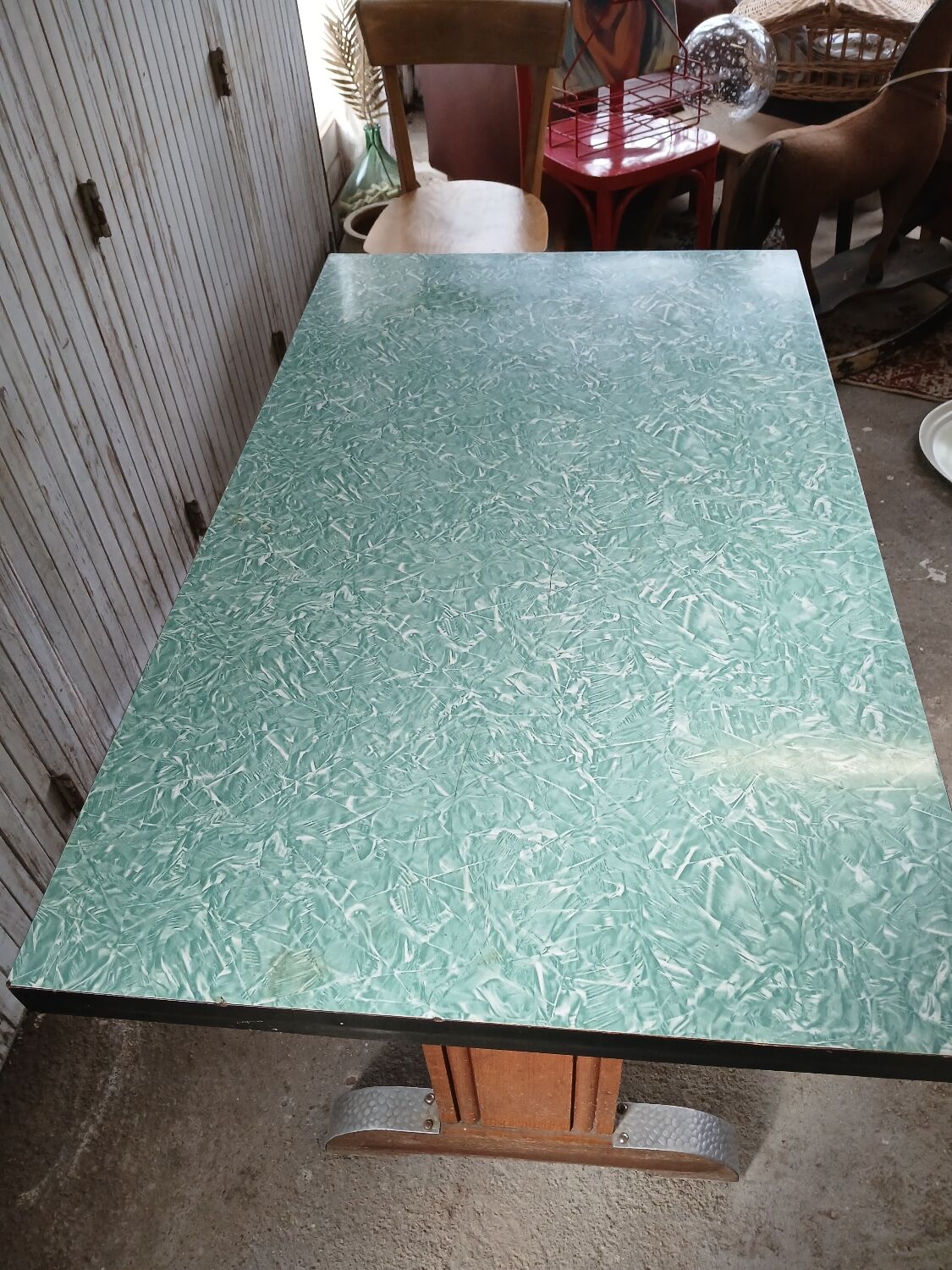 Vintage bistro table
