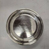 Old Christofle hollow dish in silver metal early 20th century