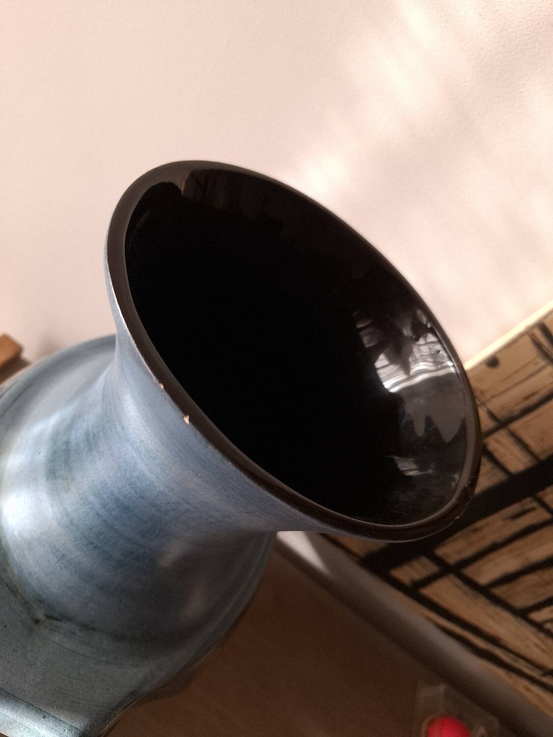 Ceramic vase by Jean de Lespinasse