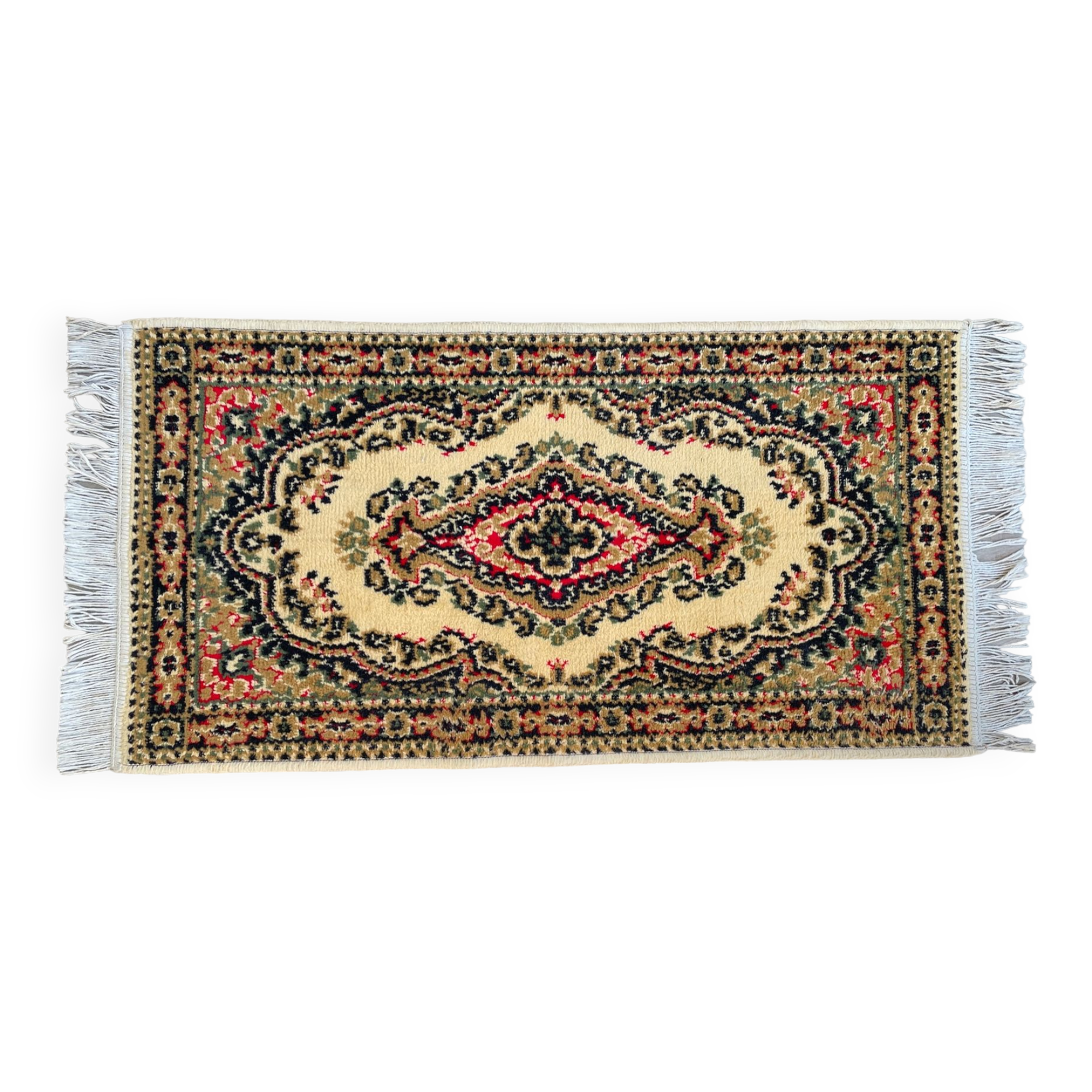 Beige mechanical carpet 80s