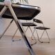Italian vintage lot design – Three black Plia chairs – Anonima Castelli