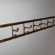 Vintage Art-Deco brass Wall Coat Rack France, 1940s