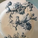 Plate Terre de Fer Birds