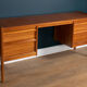 Commode de bureau rétro en noyer et palissandre par John Herbert
