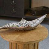 Empty ceramic pocket by Marius Bessone in Vallauris 1950's