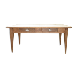Ancienne table de ferme en chêne