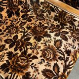 Set of 2 vintage floral armchairs